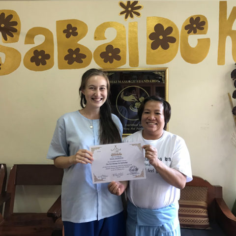 Massage Instructor - Maew - Sabai De Ka Massage School